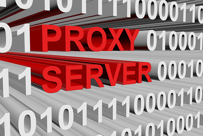 proxy server について 